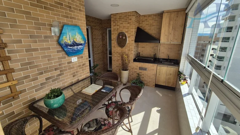 Imagem Apartamento na Aviação em Praia Grande Próximo ao Futuro Pier Turístico.