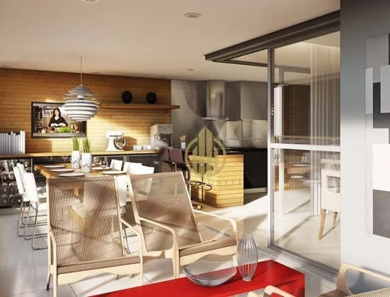 Imagem Apartamento com duas ou três suítes e 3 garagens