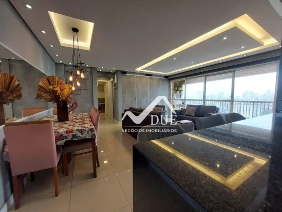 Imagem Apartamento em condominio clube, oriinalmente com 3 dormitórios e hoje com sala estendida. 1 vaga de garagem garantida e livre. PORTEIRA FECHADA