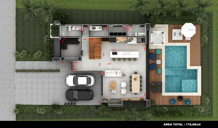 Imagem Casa à venda, com 4 quartos, 324,6m²