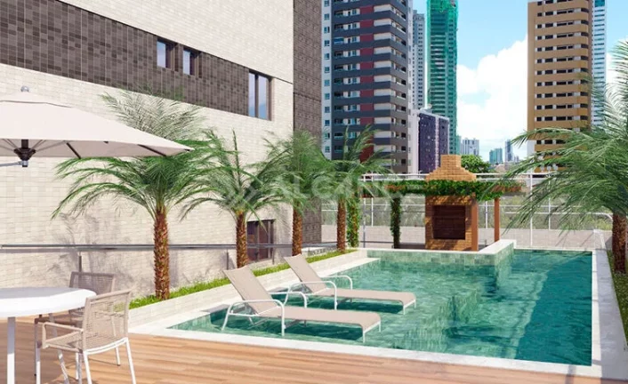 Imagem Apto - 3 Quartos - 2 Suítes - 95 m² - Brisamar, João Pessoa/PB