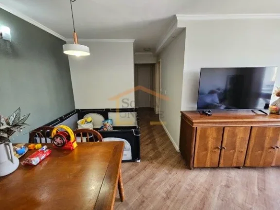 Imagem Apartamento de 69m² com 3 dormitórios, sendo 1 suíte, sala para 2 ambientes, cozinha e lavanderia...