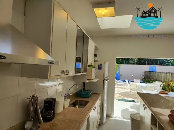 Imagem Casa Aluguel Juquehy, 03 suítes, piscina privativa, churrasqueira, terraço, 04 banheiros, Max 11 pessoas, 100 metros da praia, I Juquehy Imobiliária