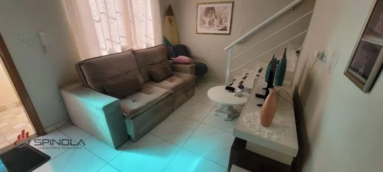 Imagem Sobrado com 2 dormitórios à venda, 56 m² por R$ 280.000,00 - Vila Caiçara - Praia Grande/SP