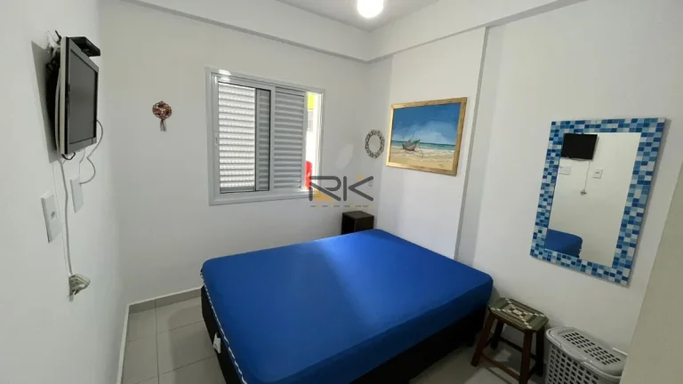 Imagem APARTAMENTO PRAIA GRANDE com 2 dormitórios sendo 1 suíte,1 vaga de garagem,varanda gourmet com churrasqueira e quintal