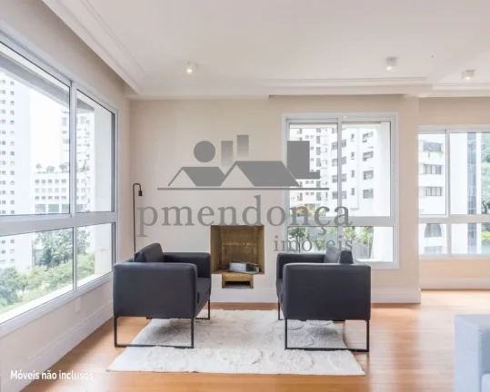 Imagem Apartamento reformado à venda em Higienópolis com 3 suítes e 4 vagas, 169m2.