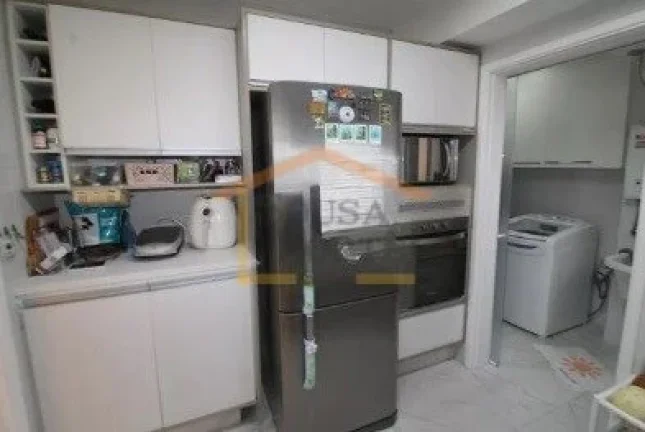 Imagem Apartamento 3 dormitórios, sendo 1 suíte, sala 2 ambientes, varanda gourmet com churrasqueira, coz...