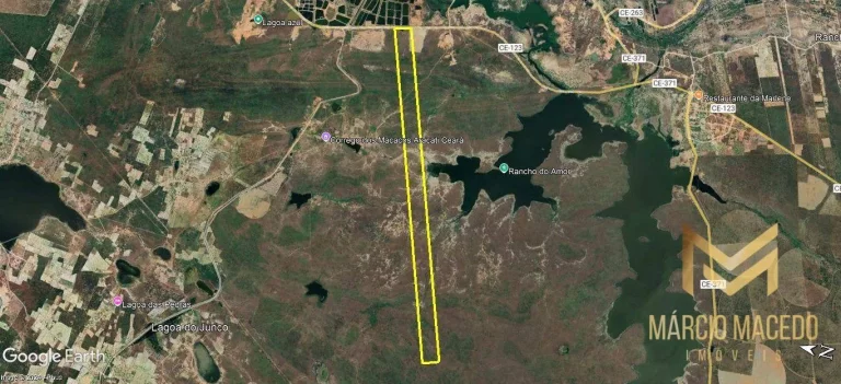 Terreno à venda, 1779300 m² por R$ 1.600.000,00 - Pedregal - Aracati/CE