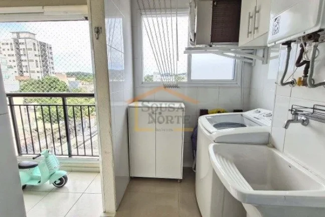 Imagem Apartamento com 60 m² de área privativa, distribuídos em 2 dormitórios, sendo 1 suíte, sala int...