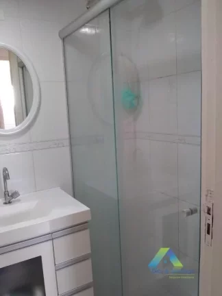 Imagem Lindo apartamento com 2 dormitórios, sendo 1 suite 1 vaga com salão de jogos, churrasqueira, salão de festa com localização privilegiada.