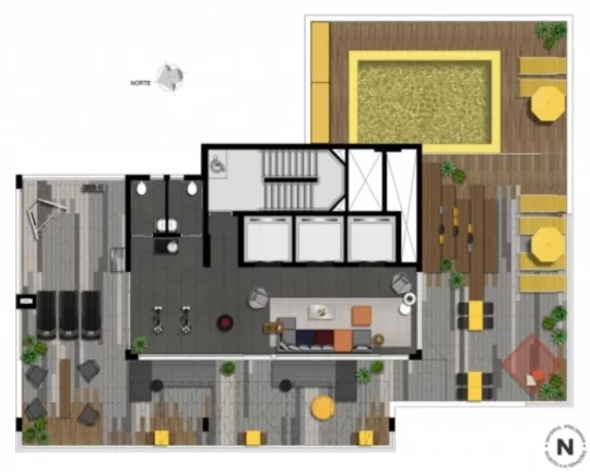 Imagem Apartamentos Studios pronto na região do Paraíso