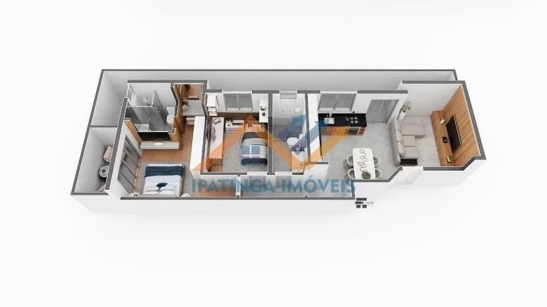 Imagem Apartamento à venda no bairro Bom Retiro - Ipatinga
