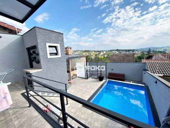 Imagem Casa com 3 dormitórios à venda, 141 m² por R$ 749.000,00 - Nova Cerejeiras - Atibaia/SP