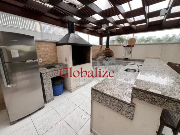 Imagem Apartamento com 1 suíte e 1 vaga demarcada em Prédio com Lazer completo no bairro da Vila Mathias em Santos por R$ 370 mil
