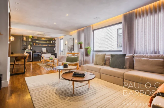 Imagem Santa Cecília Venda - 2 Suítes - 2 Vagas - 102m² - Mobiliado