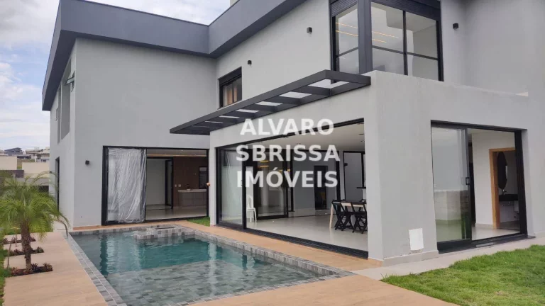 Imagem Casa nova à venda com 4 dormitórios 4 suítes à venda 711 m² no Condomínio Campos de Santo Antônio II em Itu SP
