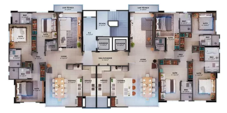 Imagem APARTAMENTO RESIDENCIAL em Balneário Camboriú - SC, Centro