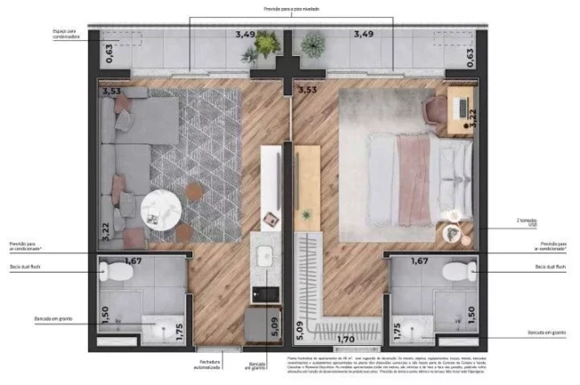 Imagem Think Home Alameda Barros - Residencial