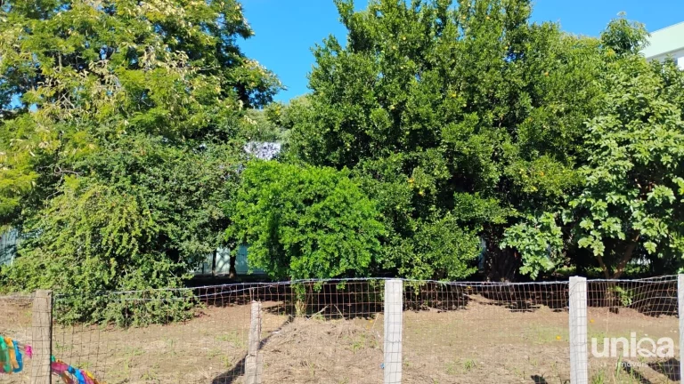 Terreno de esquina c/600m²