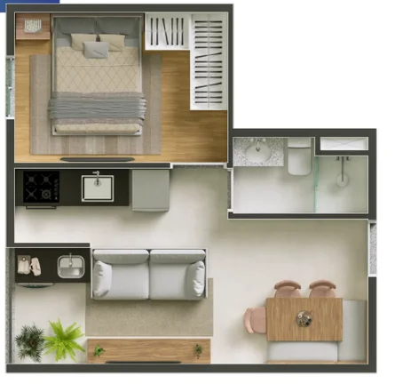 Imagem APARTAMENTO RESIDENCIAL em São Paulo - SP, Chácara Califórnia