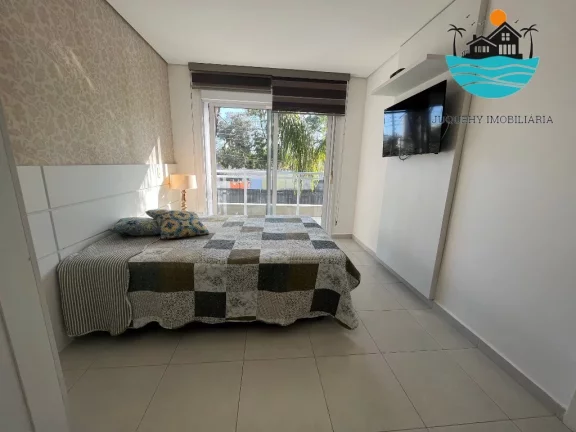 Imagem Casa para alugar em condomínio fechado em Juquehy com 4 dormitórios, 2 suíte, 50m da praia - Acomodação máx. 10 pessoas | Juquehy Imobiliária