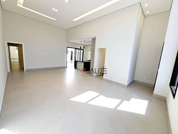 Imagem Casa térrea moderna com moveis planejados e 3 suítes à venda, 192 m² por R$ 1.680.000 - Condomínio Residencial Milano - Indaiatuba/SP
