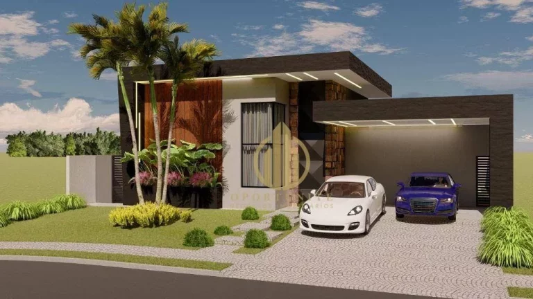 Casa no Terras de Santa Marta com 3 dormitórios - piscina - área gourmet - Bonfim Paulista/SP