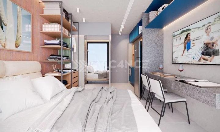 Imagem Studio - 31,64 m² - Cabo Branco, João Pessoa/PB