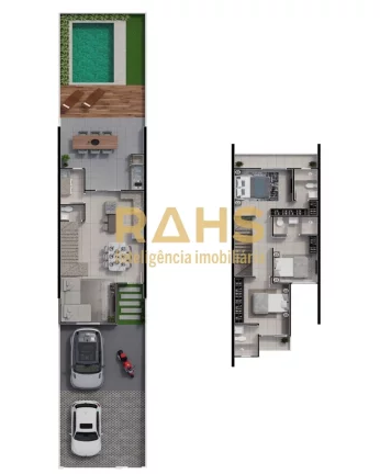 Imagem Procura um Sobrado no Bairro Atiradores de alto padrão na planta? Eu Tenho uma excelente opção pa...