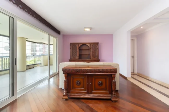 Imagem Apartamento Alto Padrão no Sumaré 214 m², 4 Dormitórios, Hall Privativo e Varanda Gourmet Integr...