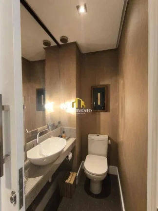 Imagem Apto venda 2 suítes andar alto vista livre, 123m Cond Domo Life Centro SBC