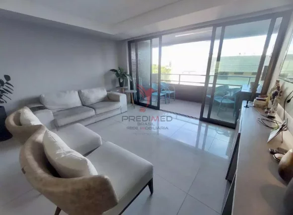 Imagem Apartamento mobiliado com 3 Suites e 2 Vagas de Garagem, no Jardim Oceania, João Pessoa
