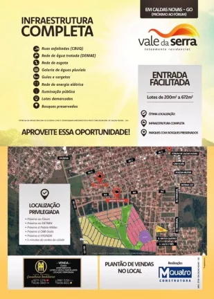 Imagem Lotes a Prestação Vale da Serra Caldas Novas