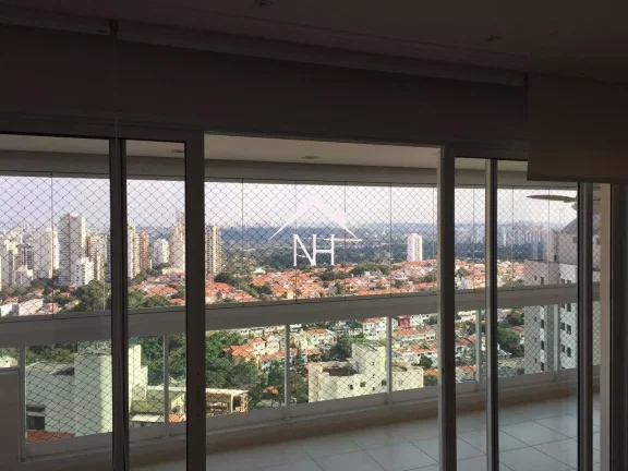 Imagem apartamento de 195m com 3 suítes, 4 vagas, terraço gourmet com churrasqueira, piscina, playground, academia, salão de festas e jogos, Sauna, jardim.
