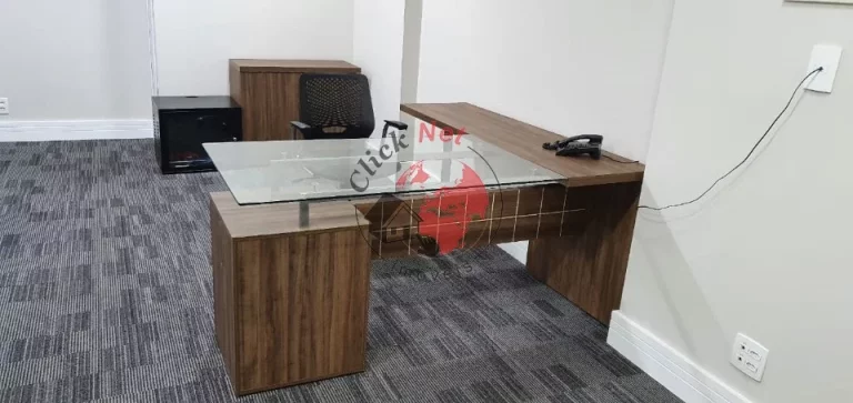 Imagem Venda de Sala Comercial Mobilada no Domo Business no Centro de São Bernardo do Campo - Imóvel com renda (para investidor)