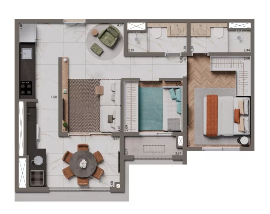 Imagem Apartamento em Santo Amaro - São Paulo SP