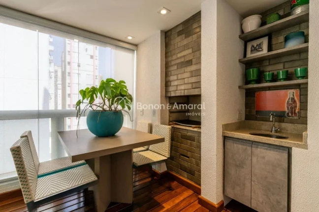 Imagem Apartamento moderno com acabamentos de alto padrão e excelente integração entre os ambientes. Con...