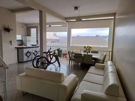 Imagem Sobrado com 4 dormitórios para alugar por R$ 15.370/mês - Jardim Paulista - Atibaia/SP