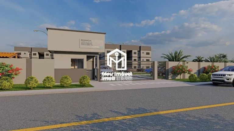 Imagem Residencial Jardins Cidade Ocidental APTO 2 Quartos 1 Vaga 41,78m² Varanda Lazer