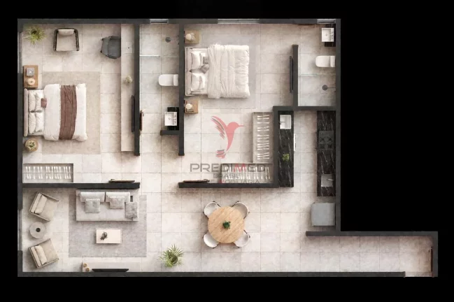Imagem Apartamentos novos de 2 Quartos em Miramar