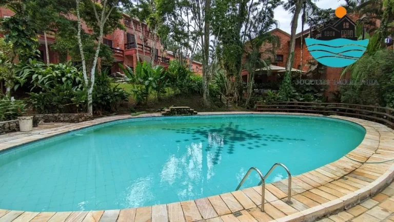 Imagem Juquehy Aluguel de Tempoarada - Casa com vista para o mar, 03 domitórios, Quadra de tênis, piscina, sauna, Spa, - max. 8 pessoas | Juquehy Imobiliária
