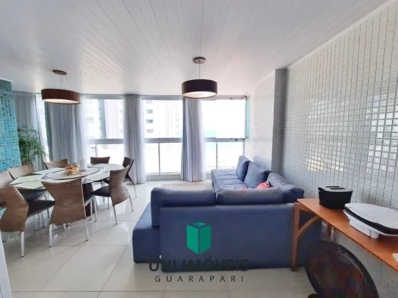 Imagem Apartamento de 130M² com 4 suítes, 2 vagas de garagem, prédio com área de lazer, Praia do morro, Guarapari-ES.