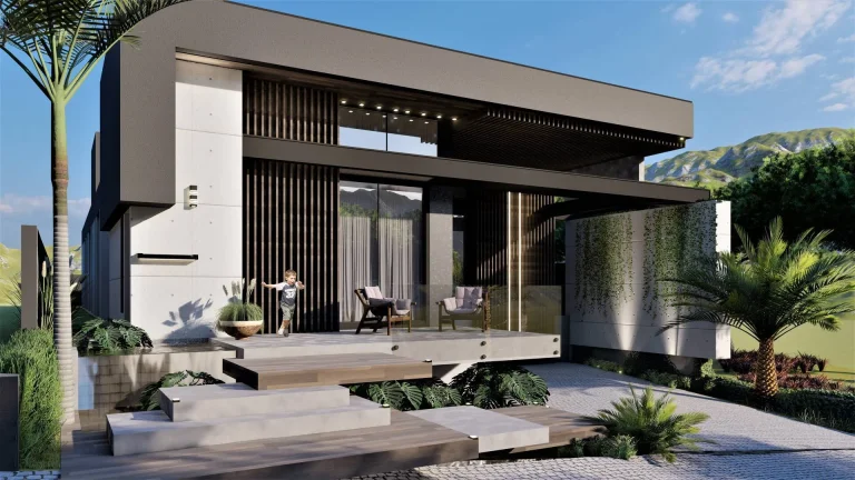Imagem Casa nova, moderna e elegante no condomínio Terras de Santa Cruz
