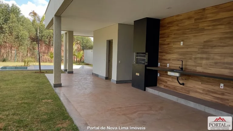 Imagem Casa a venda no Alphaville Lagoa dos Ingleses em Nova Lima Residência de Luxo em Alphaville Lagoa dos Ingleses com 4 Suítes