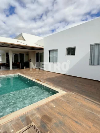 Imagem Casa à venda no Eco Spa, Piscina, 4 quartos, todos suítes, sendo 02 canadenses.