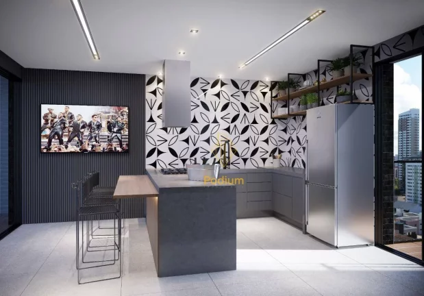 Imagem Apartamentos com varanda / sacada gourmet a 300m da praia do Bessa no Jardim Oceania - AP1175
