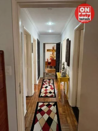 Imagem Apartamento à venda, 188 m² por R$ 1.100.000,00 - Pompéia - Santos/SP