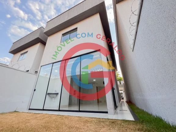 Imagem ÚLTIMAS UNIDADES - Sobrado em condomínio 3Q - Próx. HUGOL, Portal Shopping, Atacadão - GO 070
