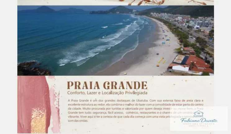 Imagem Pré - Lançamento na Praia grande de Ubatuba