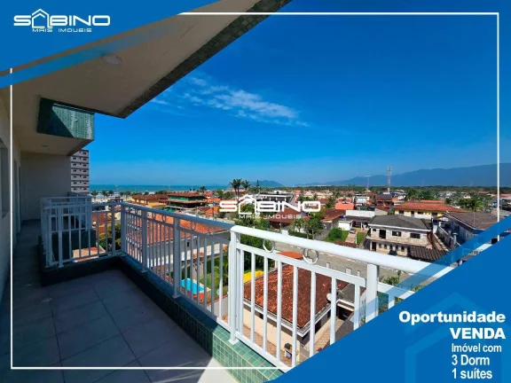 Cobertura à Venda, com 3 dormitórios 104m², 2 vaga - na praia da Vista Linda - Bertioga SP